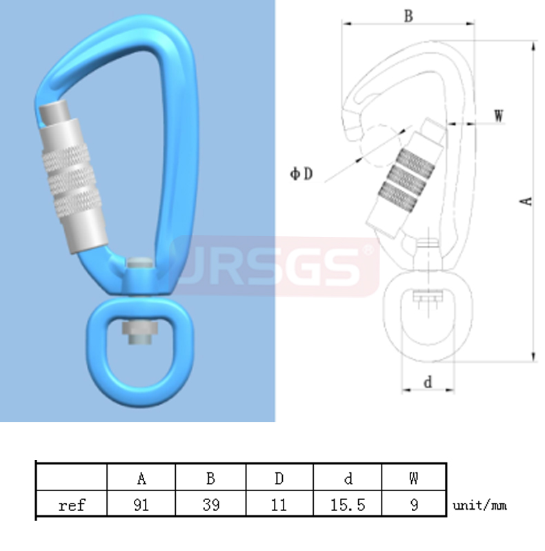 Swivel Carabiner