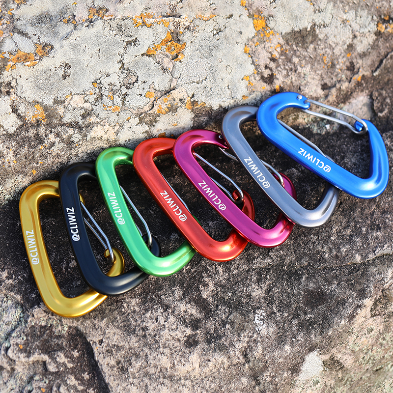 Hanger shaped 12KN rock climbing buckle accessories