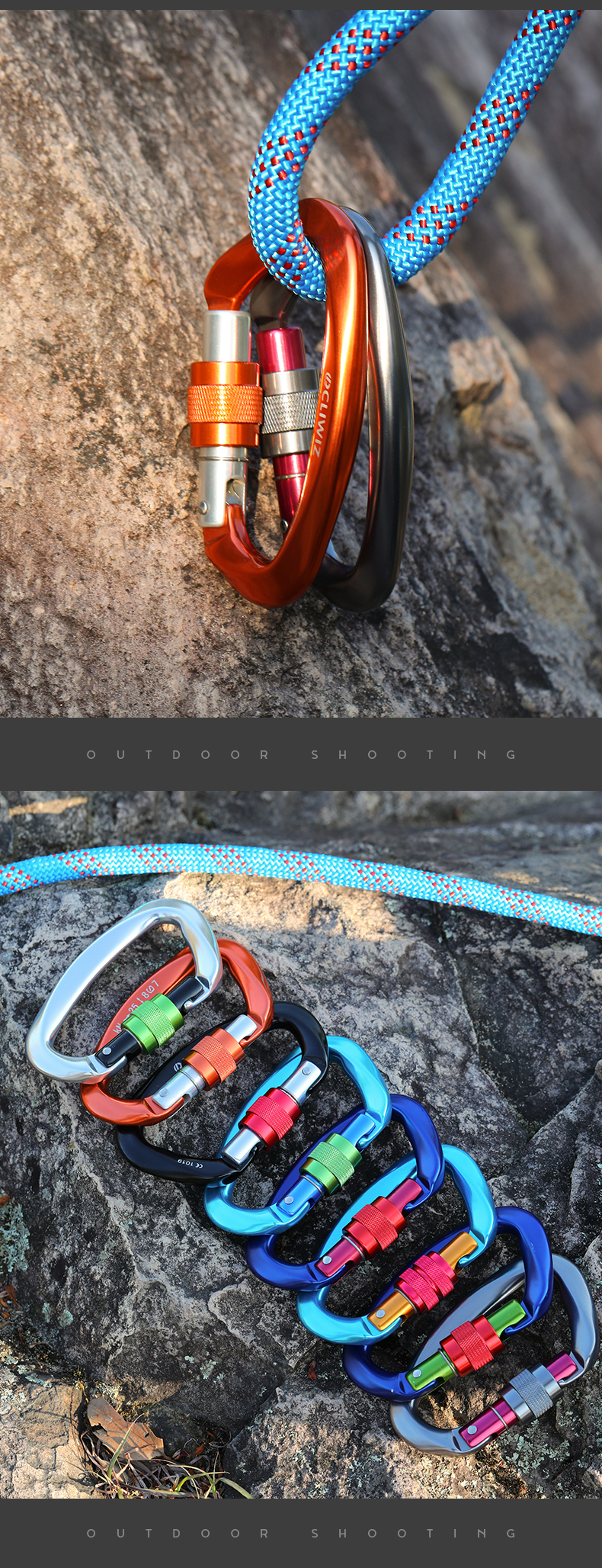 25KN climbing main lock
