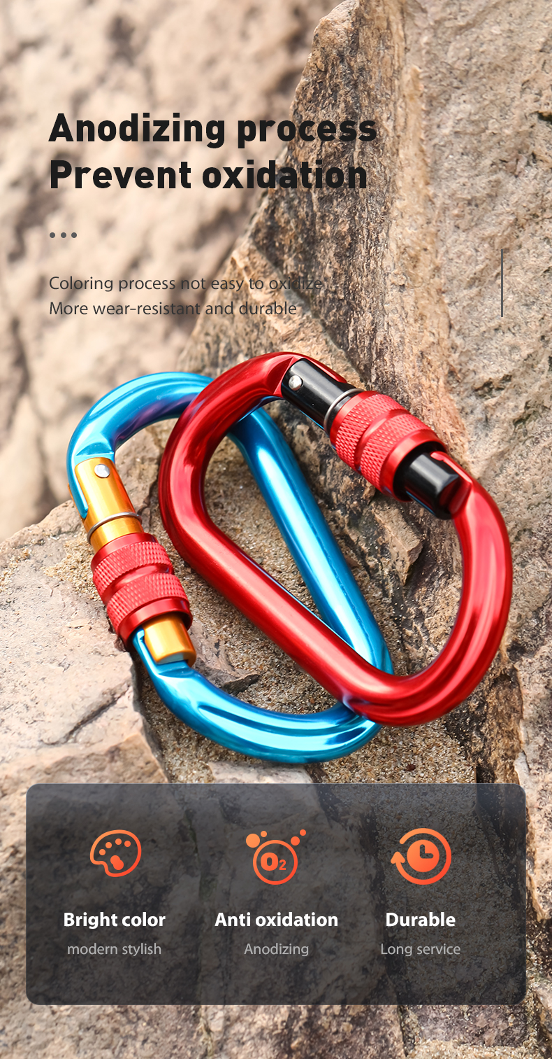 O-shaped mountain buckle