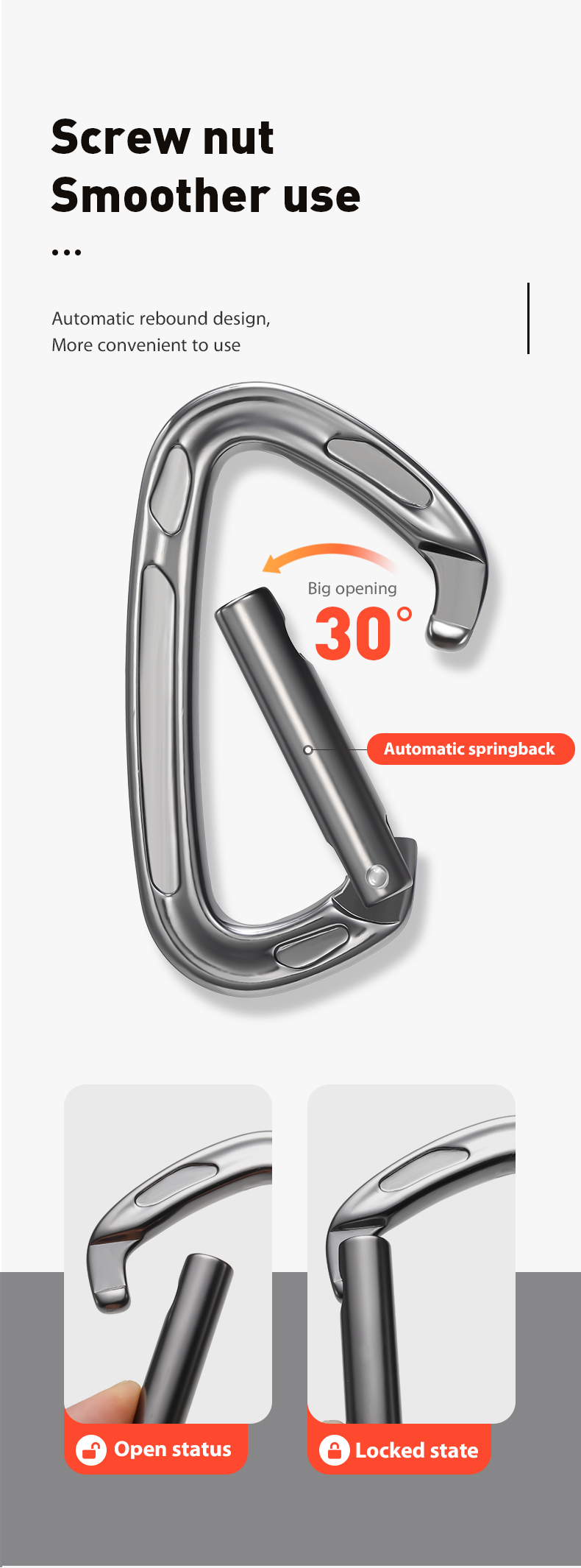 24KN quick hook