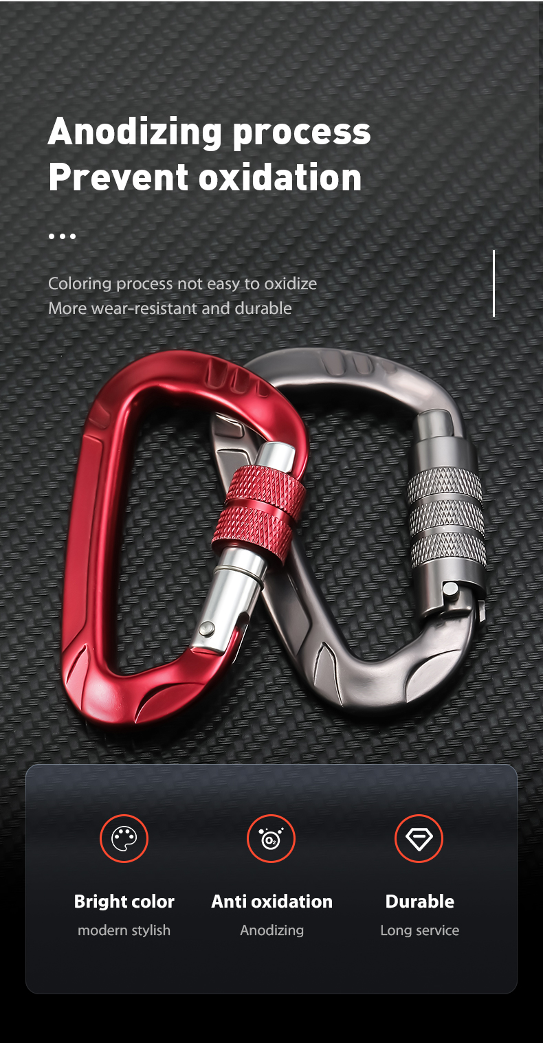 12KN mountaineering buckle accessories