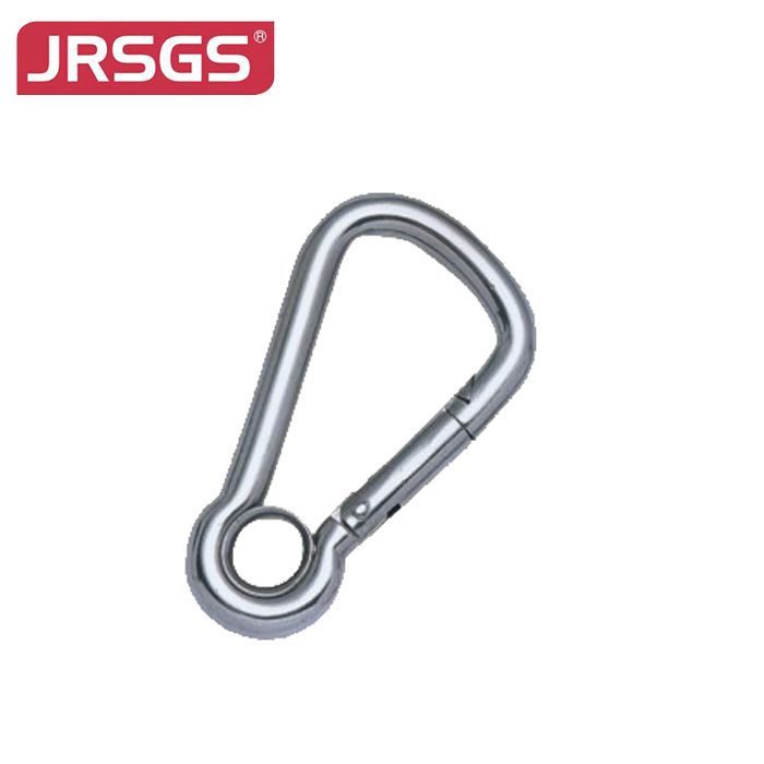 Oblique Angle Snap Hook With Eyelet