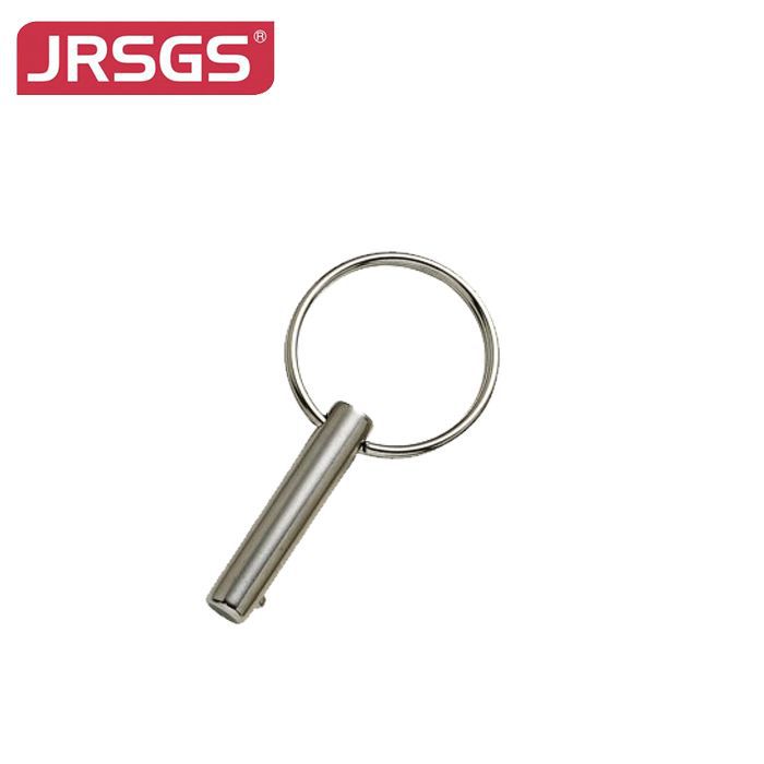 Rolding-up Pin With Round Ring