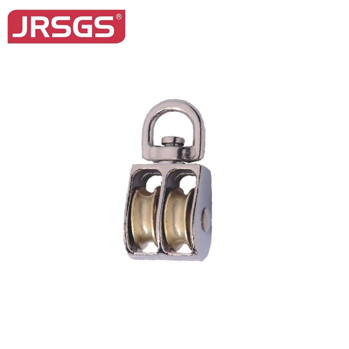 Pulley Double Sheave Swivel Eye