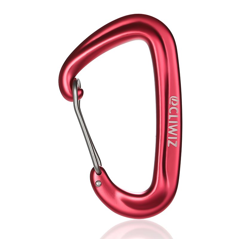 Hanger shaped 12KN rock climbing buckle accessories