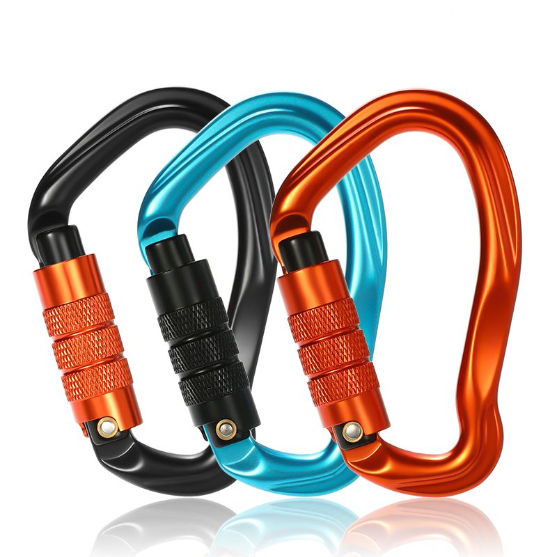 Pear shaped 23KN mountain buckle