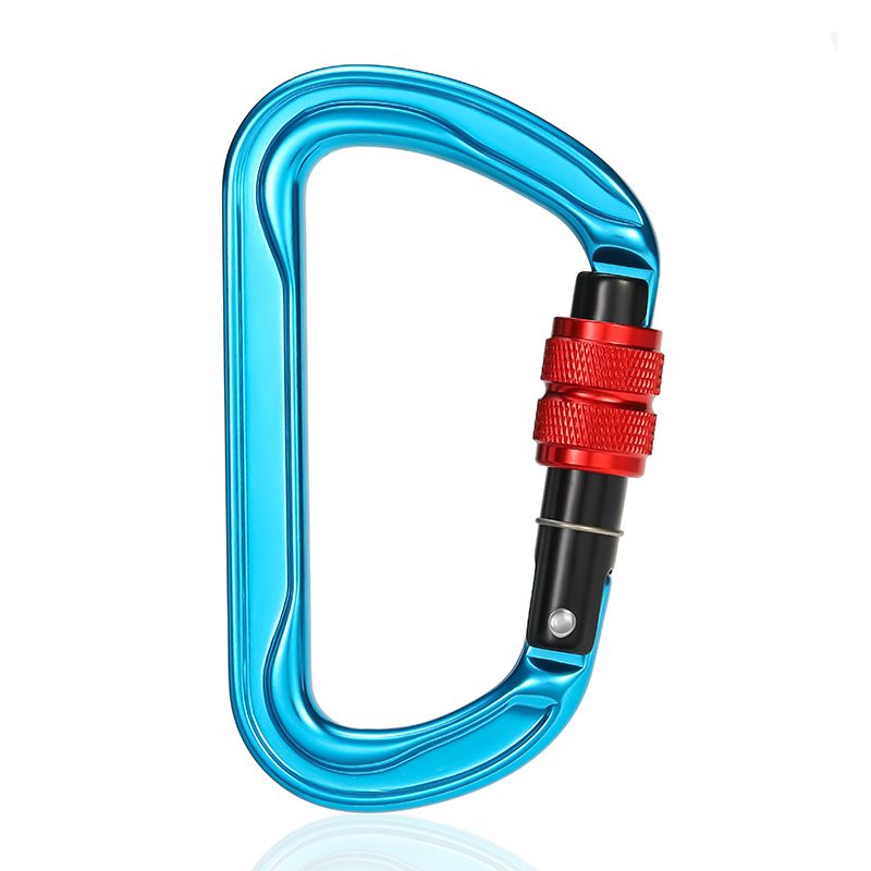 D shape 30kn Carabiner