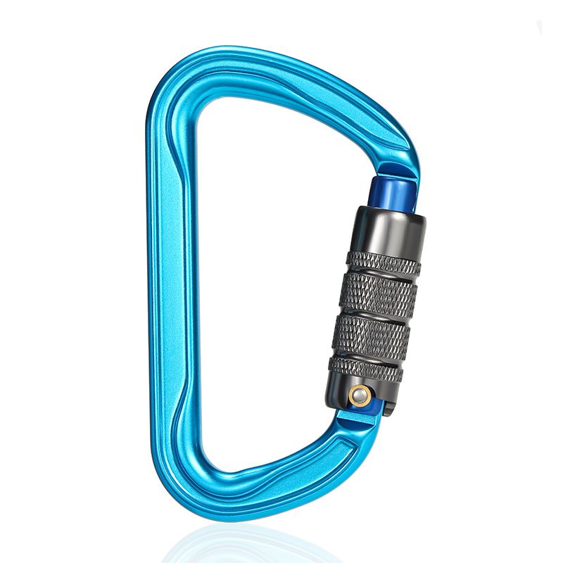 D shape 30kn Carabiner
