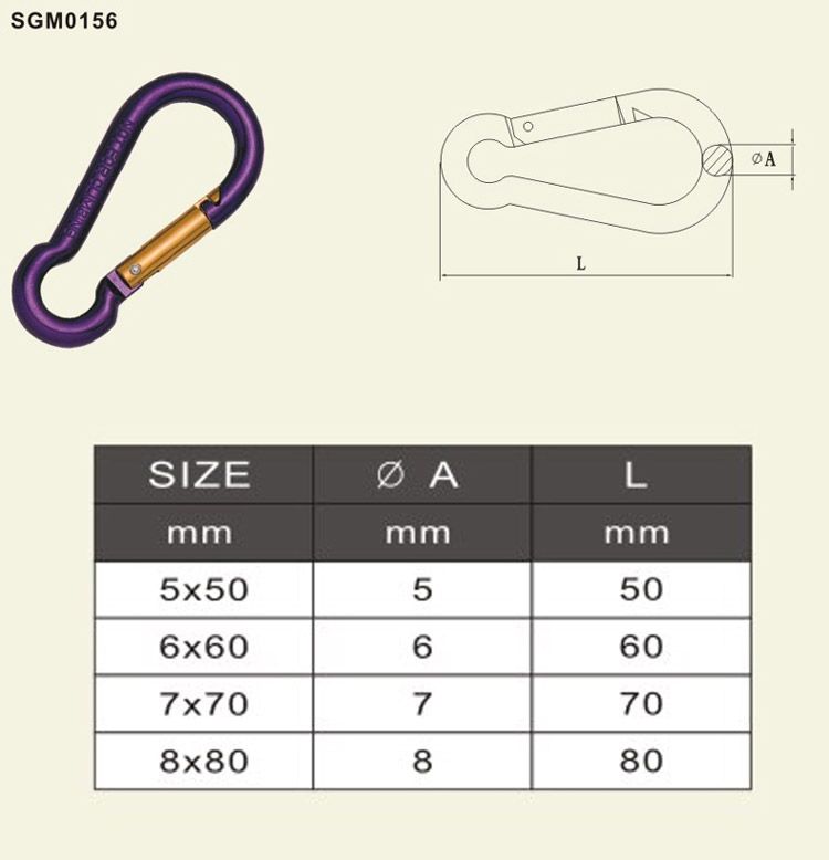 Aluminum Snap Hook Series 156