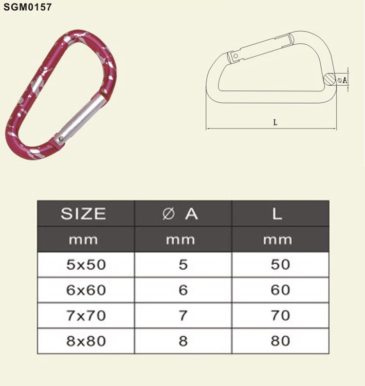 Aluminum Snap Hook Series 157