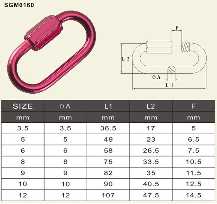 Aluminum Snap Hook Series 160