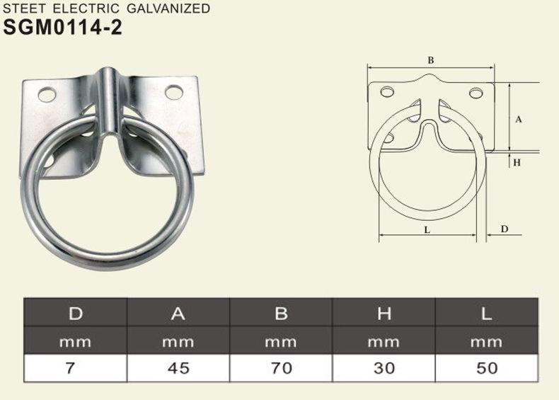 hitching ring lag