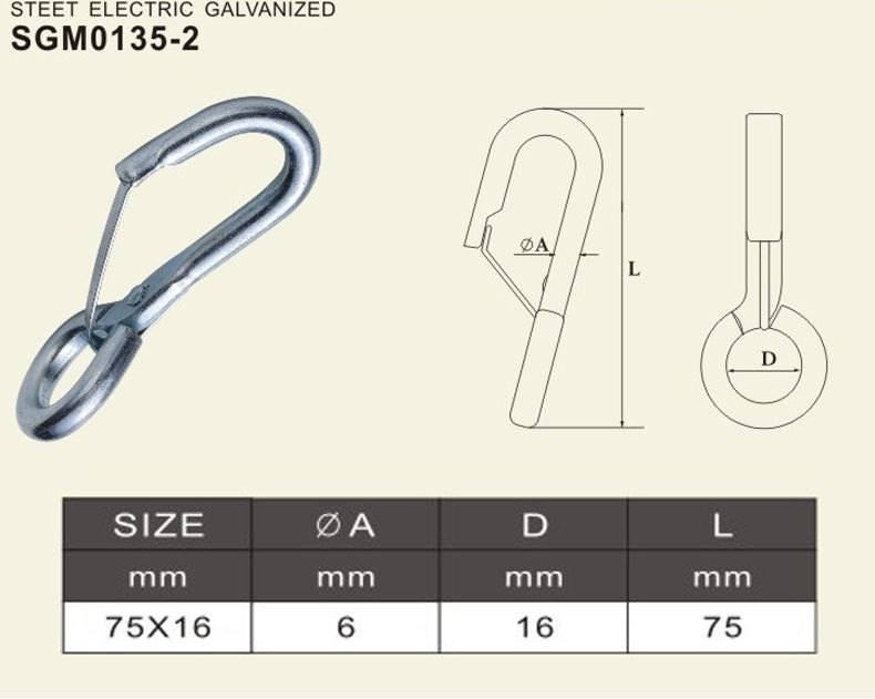 snap hook no 115D