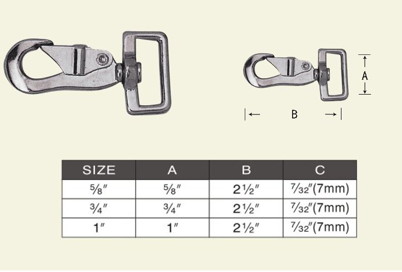 swiveling strap cap snap