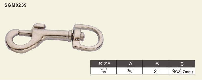 swivel bolt snap