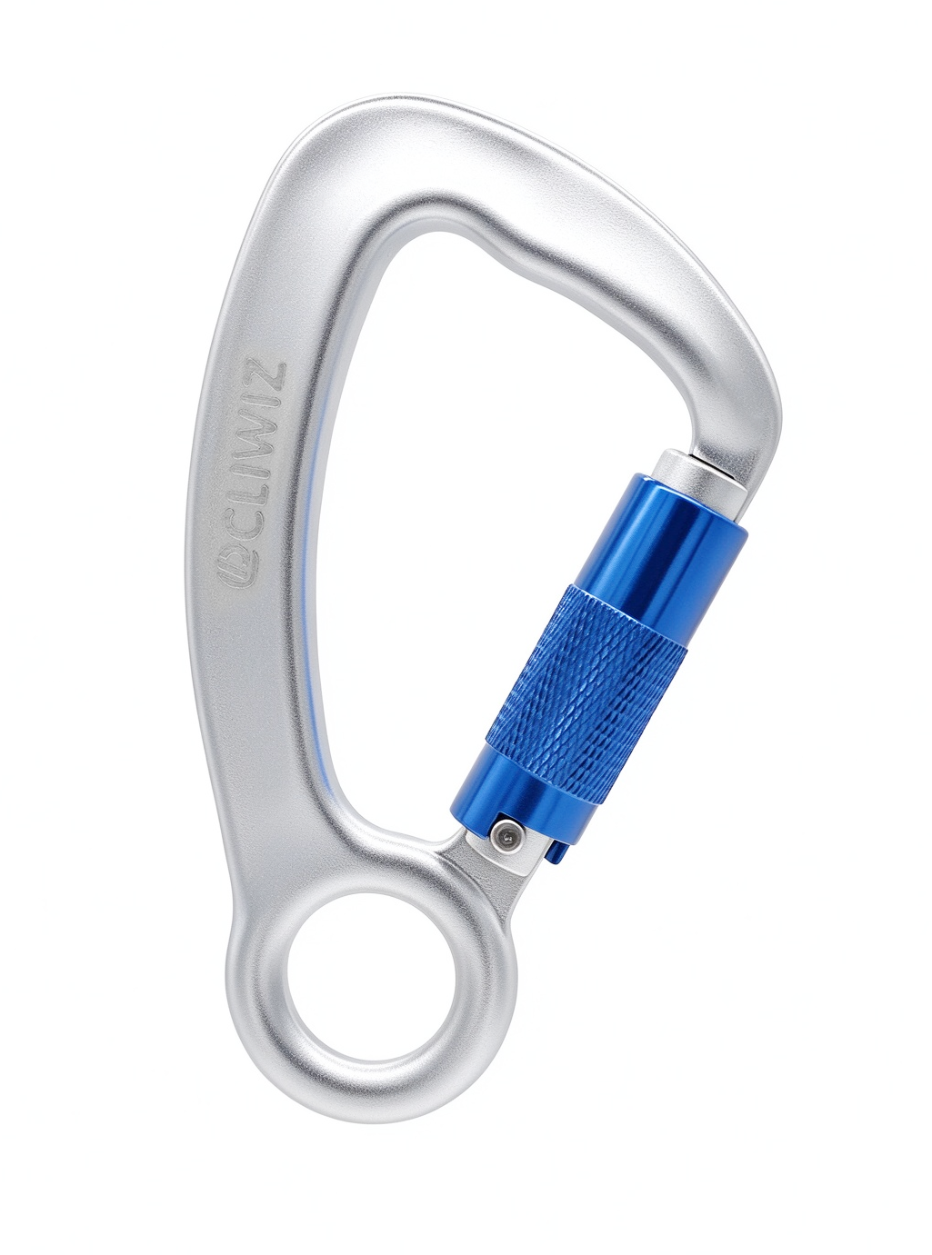 Industrial Safety Hook Aluminum Alloy Captive Eye Carabiner Automatic 3-Stage Main Lock for Work at Height