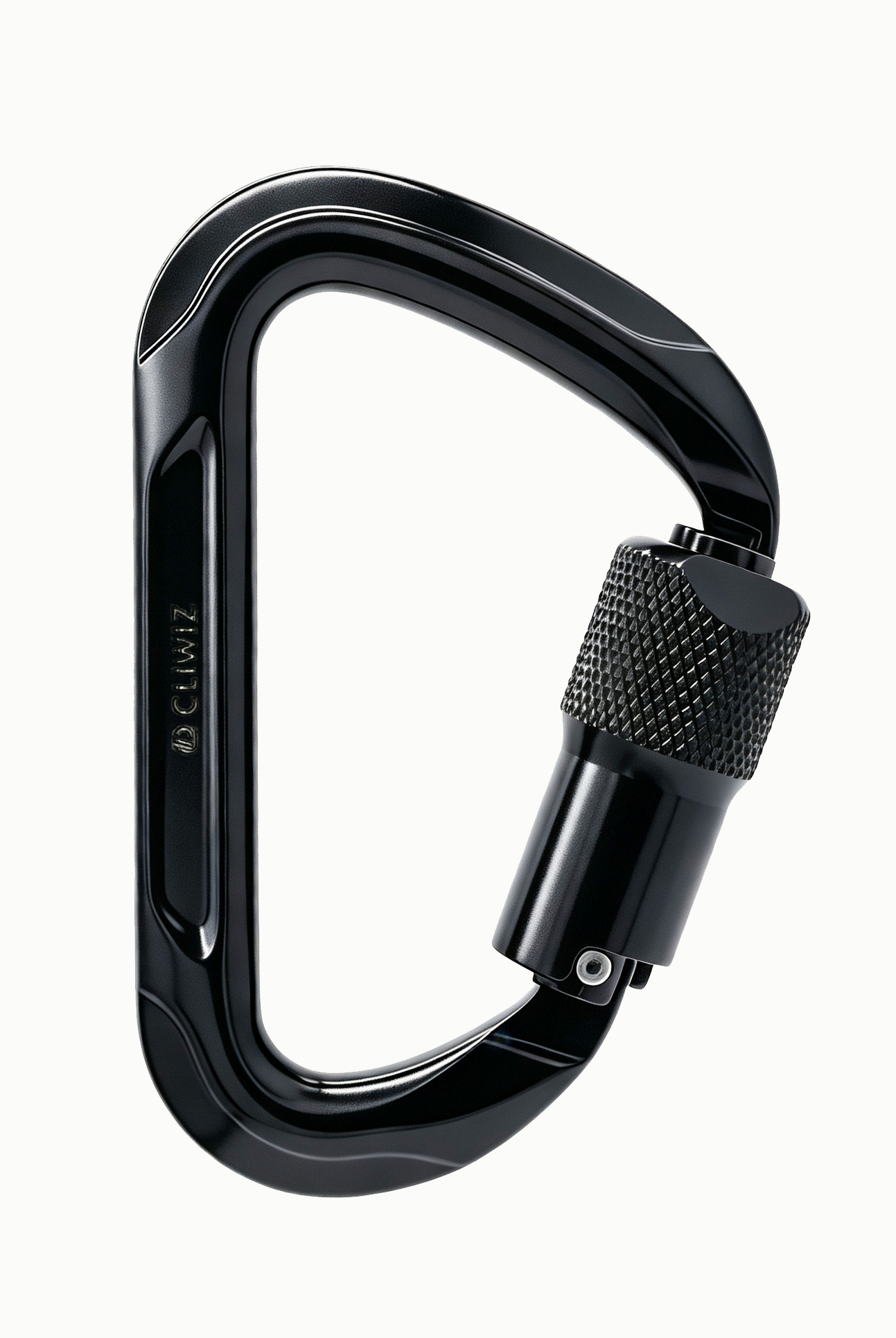Mountaineering Buckle Outdoor Climbing Equipment Wear-Resistant D-Shaped Safety Hook Aluminum Alloy Automatic 3-Stage Main Lock