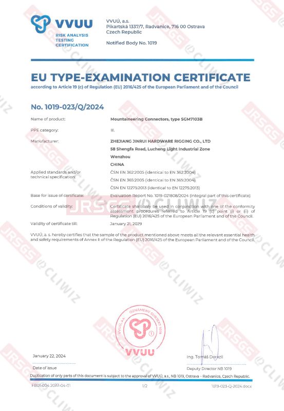 SGM7103B-CE CERTIFICATE