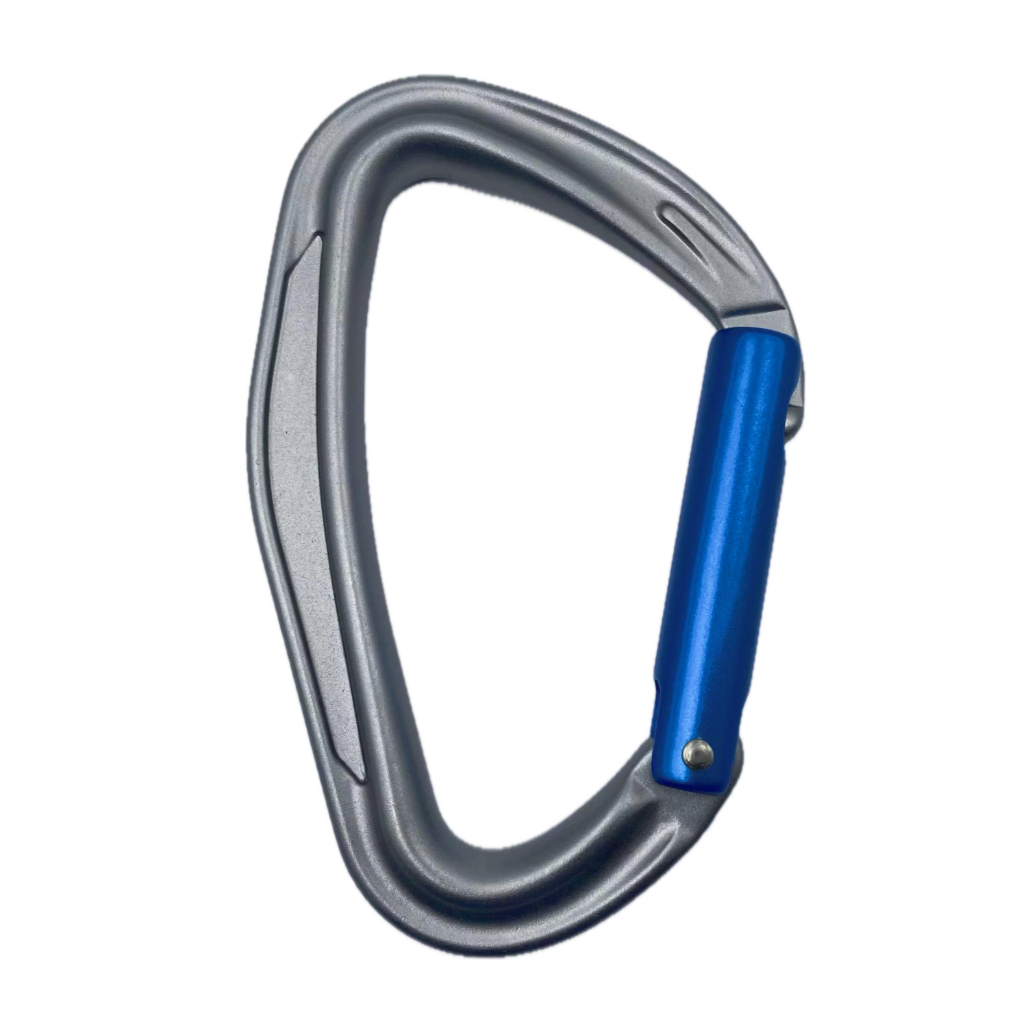 Mountaineering Buckle Outdoor Climbing Equipment Wear Resistant D-Type Safety Hook Aluminum Alloy Straight Door Quick Hanging