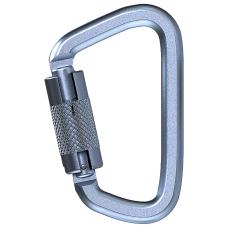 Outdoor safety 8 series alloy steel D-shaped flattened straight door anti slip main lock